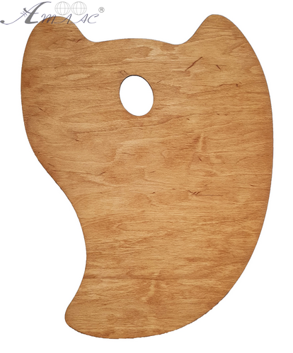 Палітра № 30 дерево, промаслена, крапля 39 х 30 см AS-4980 Палітра № 30 дерево, промаслена, крапля 39 х 30 см AS-4980