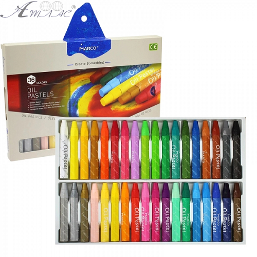 Пастель масляна Marco Colorite 36 кольорів 1100OP-36CB, 4800ОР-36СВ фото 2 Пастель масляна Marco Colorite 36 кольорів 1100OP-36CB, 4800ОР-36СВ фото 2