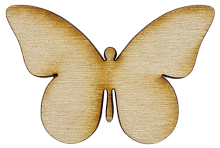 Фигурка фанерная - Бабочка обычная 5.3 см AS-4603, В-0126
