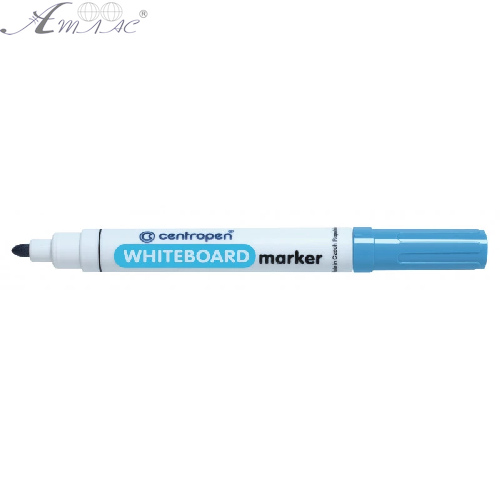 Маркер сухостираемый, Centropen, круглый, Голубой 8559/10 Маркер сухостираемый, Centropen, круглый, Голубой 8559/10