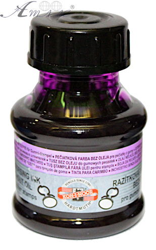Краска штемпельная K-I-N фиолетовая 142505 Краска штемпельная K-I-N фиолетовая 142505