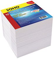 Папір для нотаток Soho білий НЕ клеєний 90 х 90 мм 1000 арк SН-1811