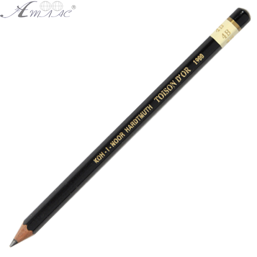 Олівець графітний Koh-i-noor 1900 4В Олівець графітний Koh-i-noor 1900 4В