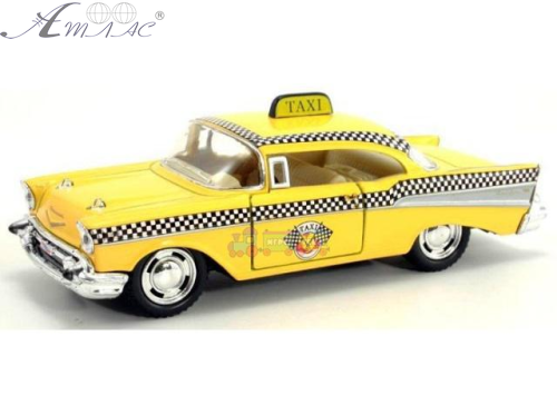 Машинка Kinsmart Chevrolet Bel Air Taxi 1957г.   KT5360W