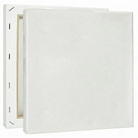 Холст на підрамнику бавовна 40 х 40см акриловий грунт, планка 25х16мм  AS-0824