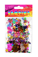 Паєтки Мікс 3в1 кольорові 15 грам 160392