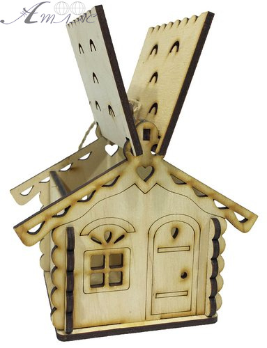 Будинок № 1 Скринька з відкидним дахом 12 х 8,2 х 10 см AS-4239, F-0103 фото 2 Будинок № 1 Скринька з відкидним дахом 12 х 8,2 х 10 см AS-4239, F-0103 фото 2