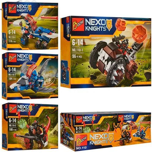 Конструктор Nexo Knight от 96 до 104 деталей 110-1-4