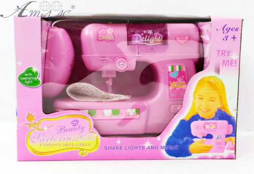 Іграшка Швейна машинка з педаллю на батарейках  1803