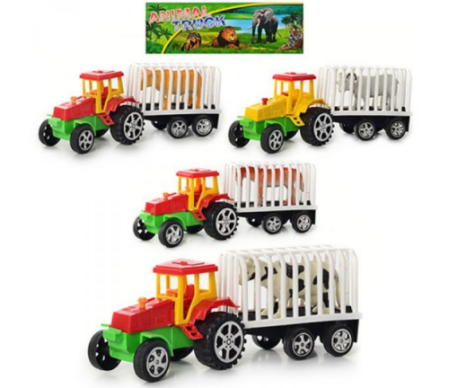 Игрушка Трактор инерционный с прицепом 20 см  А900