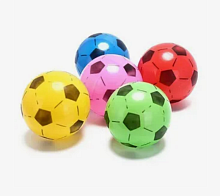 Іграшка М'яч футбол пластиковий твердий 3 см  04290