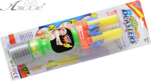 Іграшка Бластер із поролоновими кулями у слюді  0087