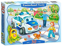 Игрушка Пазл 30 Castorland Правила дорожнего движения 32 х 23 см B-03204