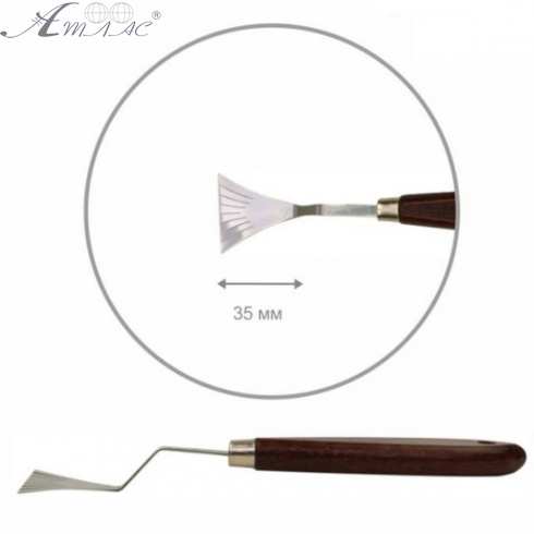 Мастихин DK ArtWork № 2 грабли 3,5 см Мастихин DK ArtWork № 2 грабли 3,5 см