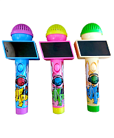 Іграшка Мікрофон Музичний зі світлом 19 см  1009
