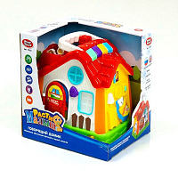Игрушка Музыкальный Домик русский и английский язык свет и звук  7530