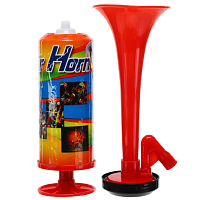 Іграшка Дудка повітряна з насосом 14 см  10718