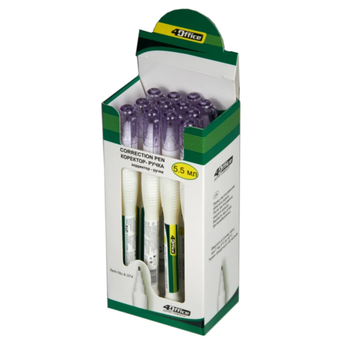 Корректор-ручка 4Office 5,5 мл  4-374 фото 3