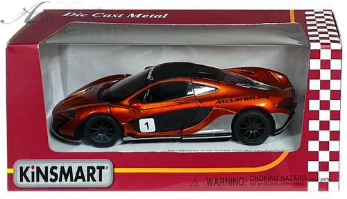 Машинка Kinsmart McLaren Р1, спорт  KT5393FW
