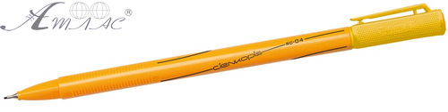 Ручка капілярна Rystor № 22 Жовта 0,4 мм RC-04