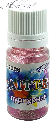 Блестки (Глиттер) Атлас 7 гр - Пурпурный AS-2063 фото 2 Блестки (Глиттер) Атлас 7 гр - Пурпурный AS-2063 фото 2