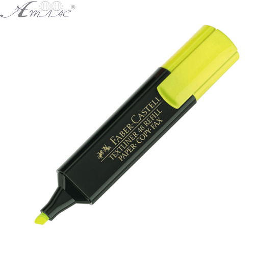 Маркер для тексту Faber-Castell Жовтий 1-5мм. 154807