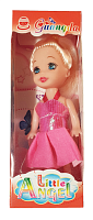 Игрушка Кукла 10см Little Angel с белыми волосами  23-495