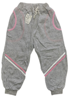 Штаны для дівчинки сіро-рожеві р. 68 (34) 12674