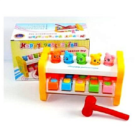 Игрушка развивающая Стучалка с мишками в коробке  328-3