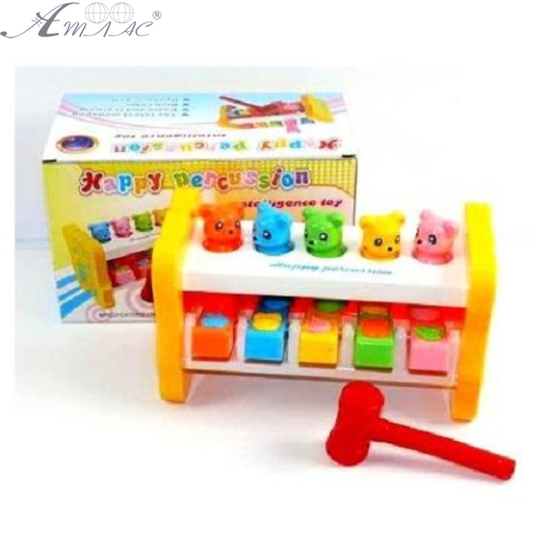 Игрушка развивающая Стучалка с мишками в коробке  328-3