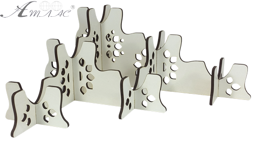 Сувенир "Пасхальная подставка с тремя уровнями" на 6 яиц 21.5 х 21.5 х 9.6 см AS-6257