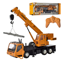 Игрушка Радиоуправляемый  Машина Кран строительный аккумулятор 32 см  3822