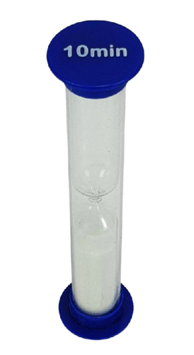 Игрушка Часы Песочные 10 минут примерно 115х25мм  03488