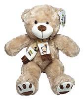 Іграшка М'яка Ведмедик з шарфом 30 см F-1031