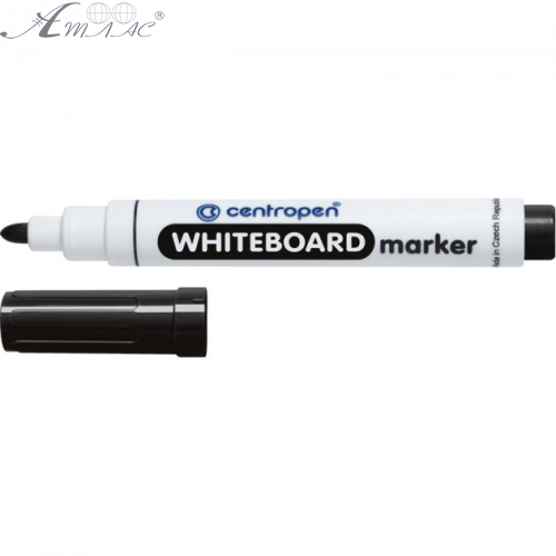 Маркер сухостиральний, Сentropen, круглий, Чорний 8559/01 Маркер сухостиральний, Сentropen, круглий, Чорний 8559/01