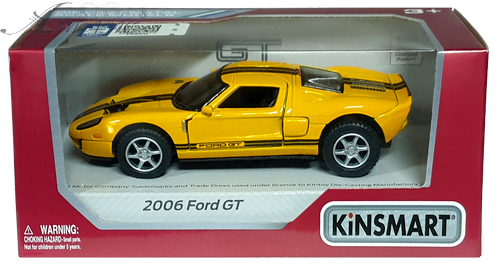 Машинка Kinsmart Ford GT 2006 рік KT5092W з нюансом