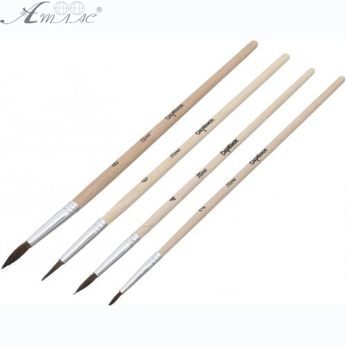 Набор кистей Пони 4 шт Барвинок № 2, 4, 6, 8 6-413 фото 2 Набор кистей Пони 4 шт Барвинок № 2, 4, 6, 8 6-413 фото 2