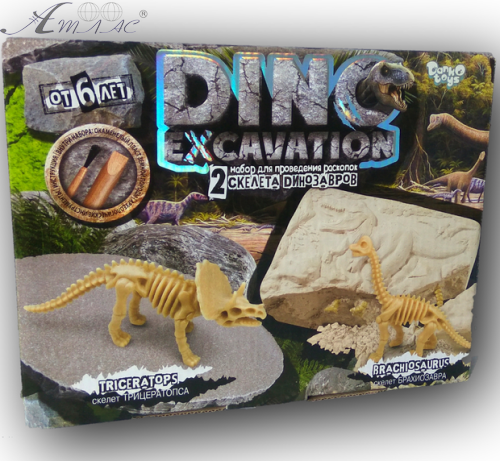 Іграшки Розкопки динозаврів Dino Excavation Danko Toys DEX-01-04