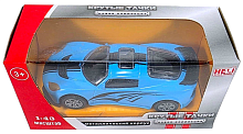 Машинка Крутые Тачки метал 10см блакитна  43039-1