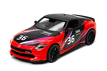 Машинка Kinsmart Nissan Fairlady Z 2023г CE Красная  KT5443FW