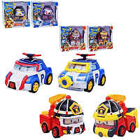 Игрушка Машинка-Трансформер Robocar Poli с дополнительными деталями 83168-ZB в коробке