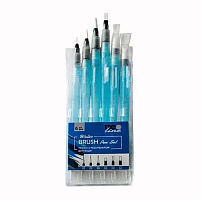 Набор кистей с резервуаром для воды 6шт.  WP-06, 03321