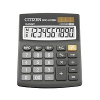Калькулятор Citizen SDC-810 BII,BN наст. 10разр, 2живл. 125*100мм