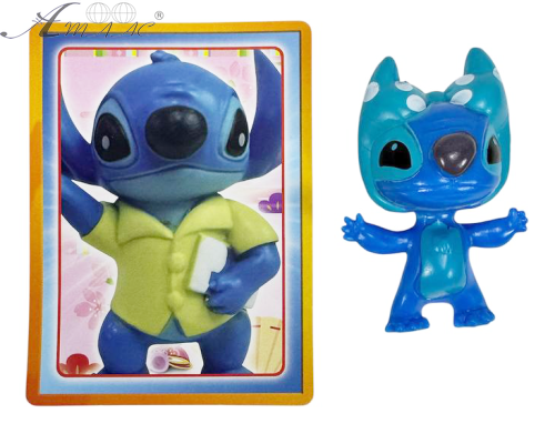 Игрушка Герои Мультфильмов Стич ~5 см с бантиком  14049