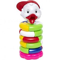 Игрушка Пирамида пластиковая Уточка 11 х 29 см пазл  06482