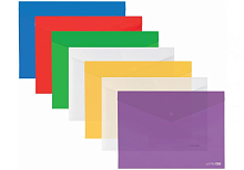 Папка на кнопці А3 Economix мікс кольорів  Е31317