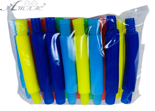 Игрушка Поп Туб трубка 13см d=2см Антистресс микс цветов  11925 фото 2