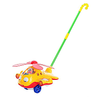 Игрушка Каталка Вертолет пластик 22 см  117136  