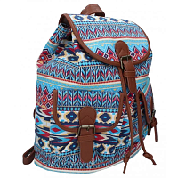 Рюкзак Saf 1 відділення, з кольоровими візерунками 34 х 28 х 14 см 9798