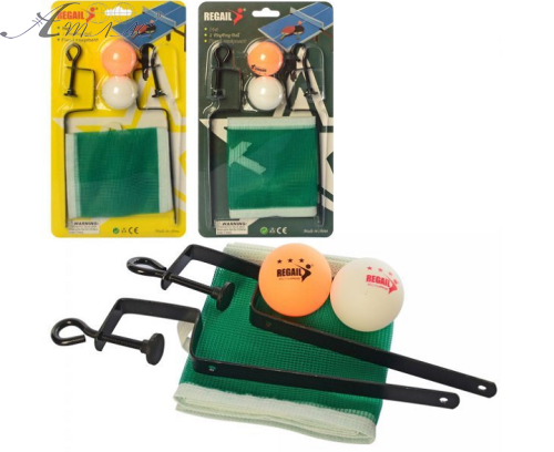 Игрушка Набор для настольного тенниса детский сетка + 2 мяча в блистере  3198/0681